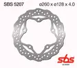 Sbs Jarrulevy Standard - Moottoripyörän jarrulevyt - D241817 - 1