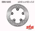 Sbs Jarrulevy Standard - Moottoripyörän jarrulevyt - D241827 - 1