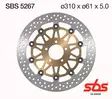 Sbs Jarrulevy Standard - Moottoripyörän jarrulevyt - D241867 - 1