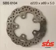 Sbs Jarrulevy Upgrade - Moottoripyörän jarrulevyt - D241947 - 1
