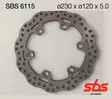 Sbs Jarrulevy Upgrade - Moottoripyörän jarrulevyt - D241957 - 1