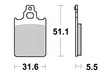 Sbs Jarrupalat Carbon Tech - Moottoripyörän jarrupalat - D220507 - 1