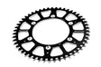 Scar Alu Sprocket - YAMAHA YZ YZF- 50 Teeth - Black color - Moottoripyörän takarattaat - D480737 - 1