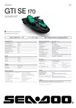Sea-Doo 27 GTI SE 170 iDF Audio Laguna Green - Sea-Doo vesijetti 2027 mallisto - 147007 - 3