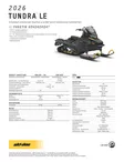 SKI-DOO 26 TUNDRA LE 600 ACE 38MM CHARGER BLACK - Ski-Doo Hyötykäyttö 2026 - 139277 - 3