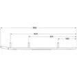 Sno-X Ripper Four Ohjausrauta pari 4" Kovametalli - Moottorikelkan ohjausraudat - D10837 - 1