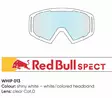 Spect Red Bull Whip MX Goggles Singel lens white clear - Offroad ajolasit - D433917 - 1