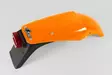 UFO Enduro rear fender whit tail/stop light KTM125-360 SX 93-97 Orange - Moottoripyörän lokasuojat - D357727 - 1