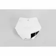 UFO Etunumerokilpi KTM125-525 SX/SXF 07-12 Valkoinen - Moottoripyörän numerokilvet - D219207 - 1