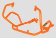 Yakk EXP Crash bar lower KTM 790/890 Adventure (19-) orange - Moottoripyörän kaatumaraudat - D547267 - 1