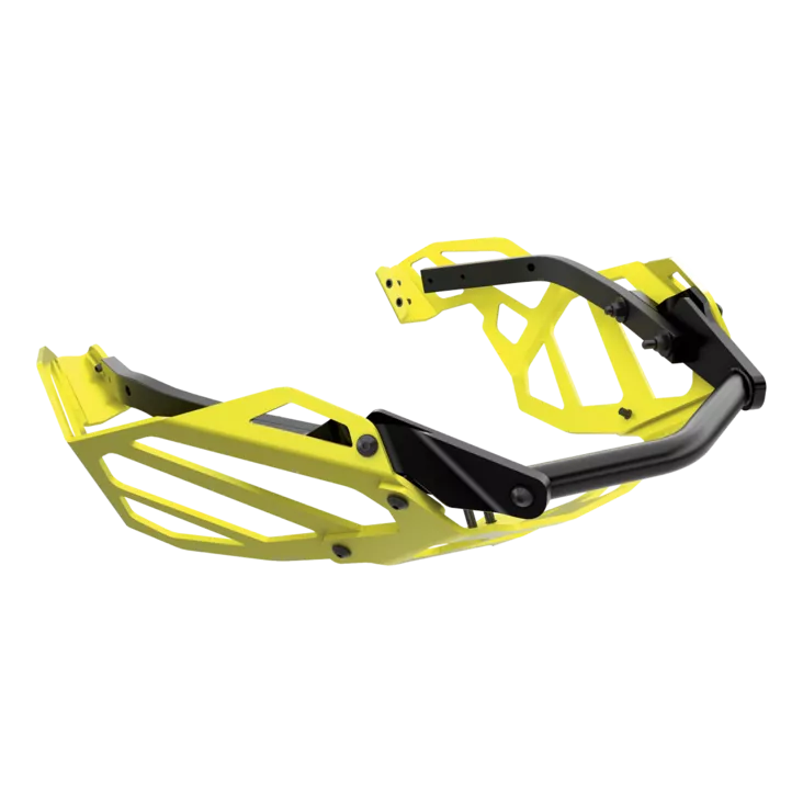 ADVENTURE FRONT BUMPER SUNBURST YELLOW/BLACK - Lynx Puskurit - 117797 - 1