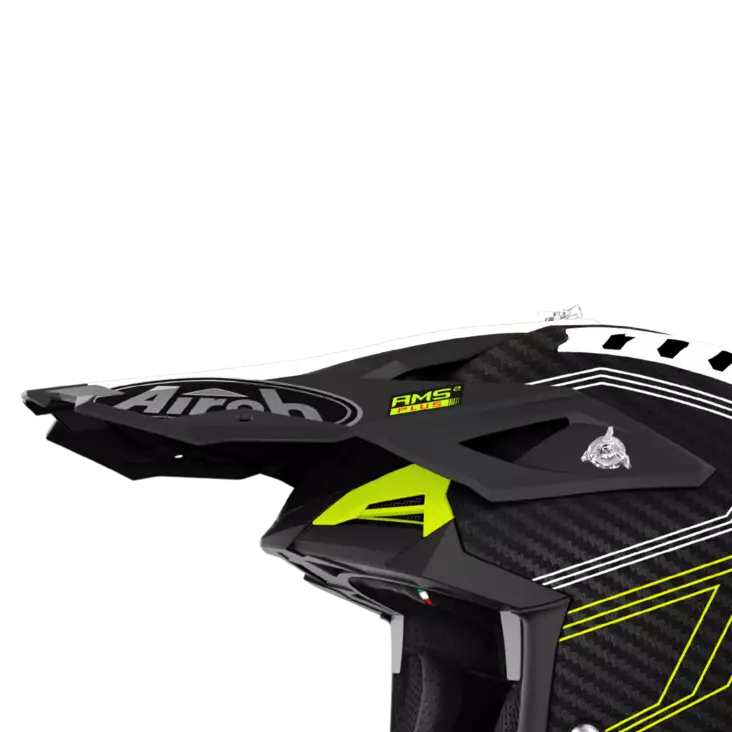 Airoh Aviator 3 Lippa Primal - Offroad kypärien lipat - D388547 - 1