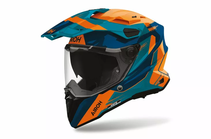 AIROH kypärä Commander 2 Razor kiiltävä - Adventure-kypärät - D559257 - 1