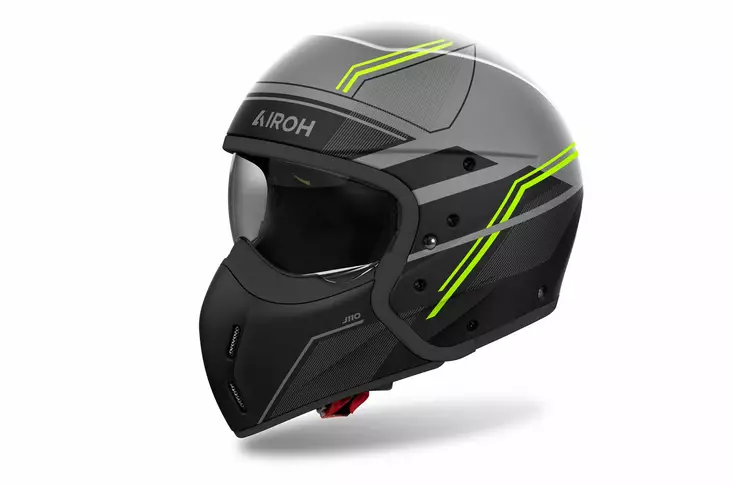 Airoh Kypärä J 110 Slim Keltainen Matt - Avokypärät - D506787 - 1