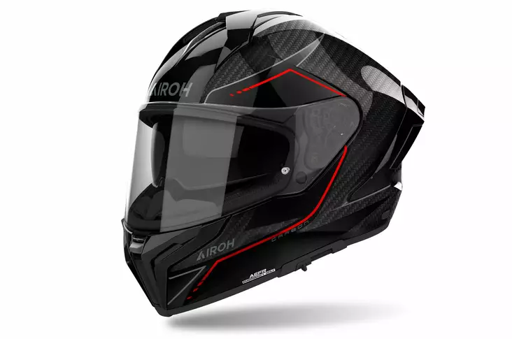 Airoh Kypärä Matryx Carbon Stylish Kiiltävä - Umpikypärät - D506757 - 1