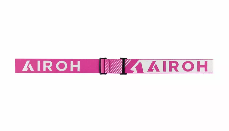 Airoh Strap XR1 pink/white - Ajolasien linssit & varaosat - D461987 - 1