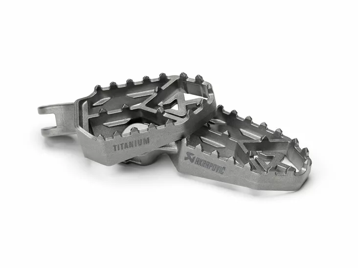 Akrapovic Adventure Footpeg Set (Titanium) Ducati Multistrada V4 / S / RS / RALL - Moottoripyörän jalkatapit - D540247 - 1