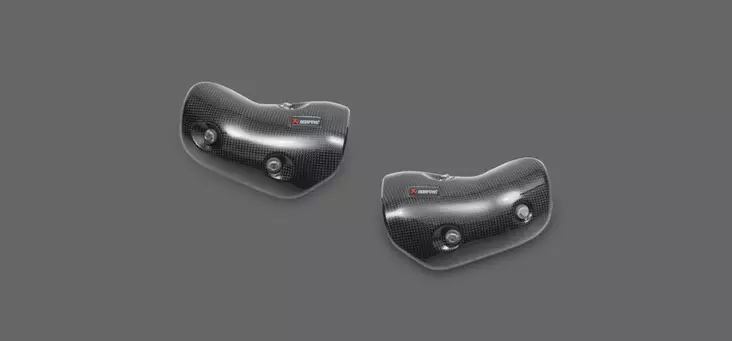 Akrapovic lämmönsuoja set (Carbon) Kawasaki Z1000 2014-2019 - Moottoripyörän äänenvaimentimen varaosat - D309927 - 1