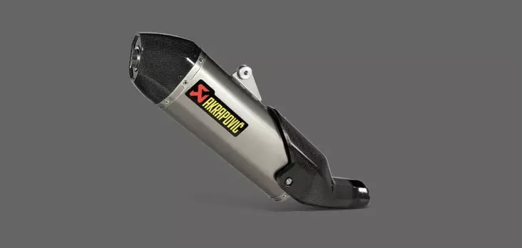 Akrapovic Slip-On Line (Titaani) Ducati Desertx 2022- - Moottoripyörän äänenvaimentimet - D478707 - 1