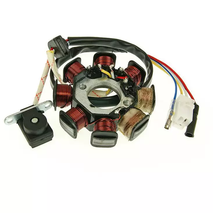 Alakäämi Kiina-skootterit 4-T 50cc (2+1+1) - Mopon Alakäämit/staattorit - D79507 - 1