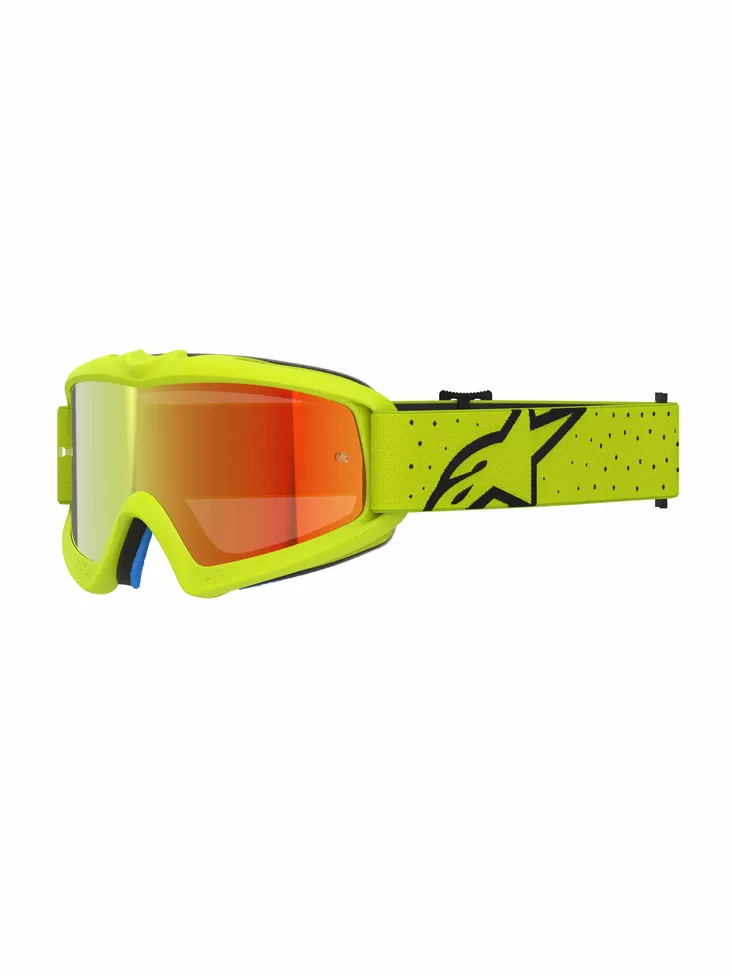 Alpinestars Ajolasit Vision Youth Vesta Keltainen Fluo Musta Peili Punainen - Offroad ajolasit - D544007 - 1