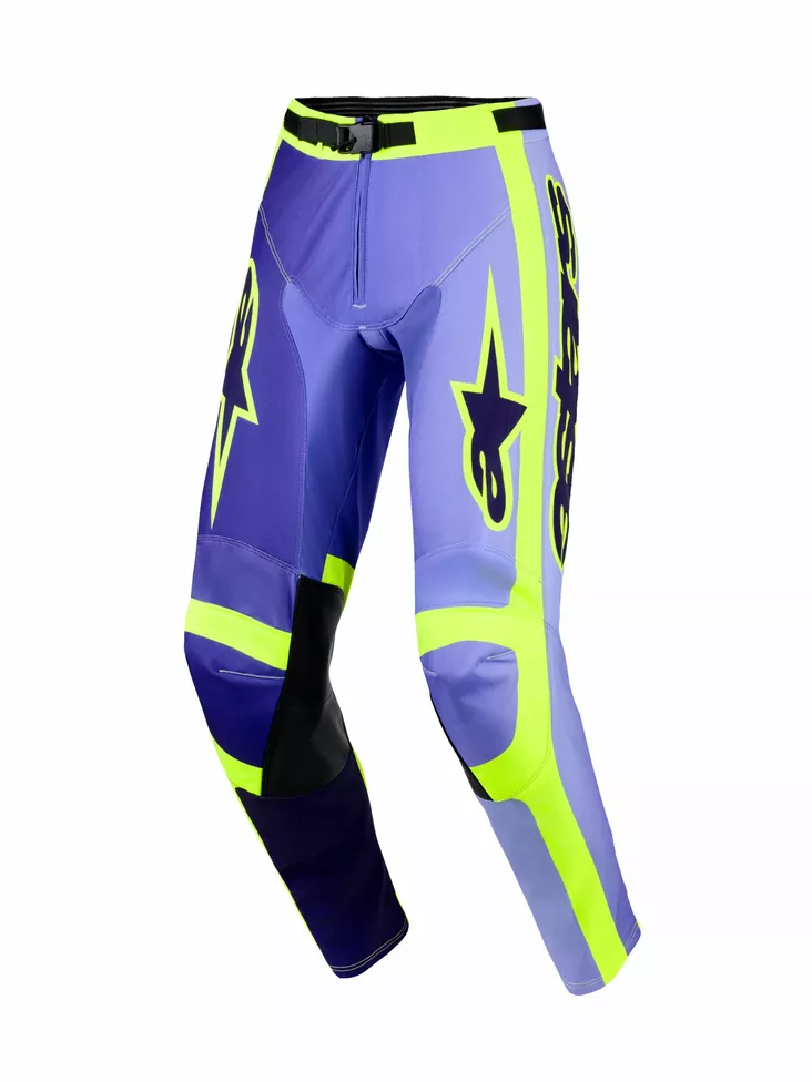 Alpinestars Housut Racer Portl Lila/Fluo Keltainen - Motocross housut MX - D512727 - 1