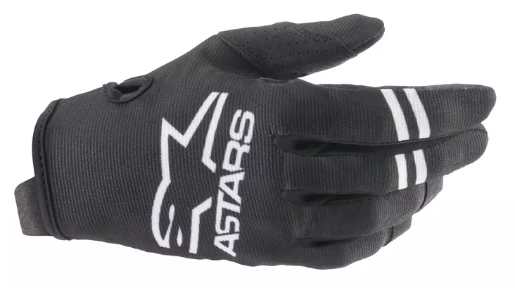 Alpinestars Junior Radar Hanska Musta/Valkoinen - Ajohanskat Offroad - D346557 - 1