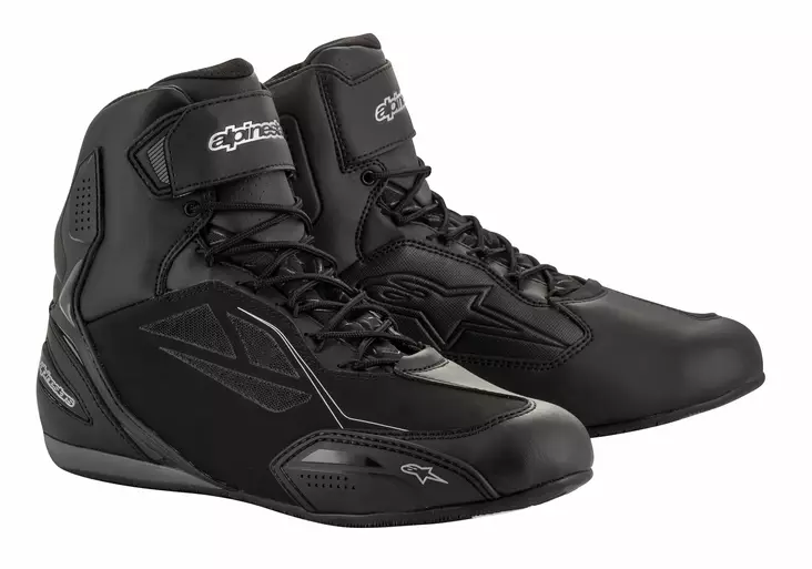 Alpinestars Kenkä Naisten Faster-3 Drystar Musta/Hopea - Moottoripyöräkengät - D278557 - 1