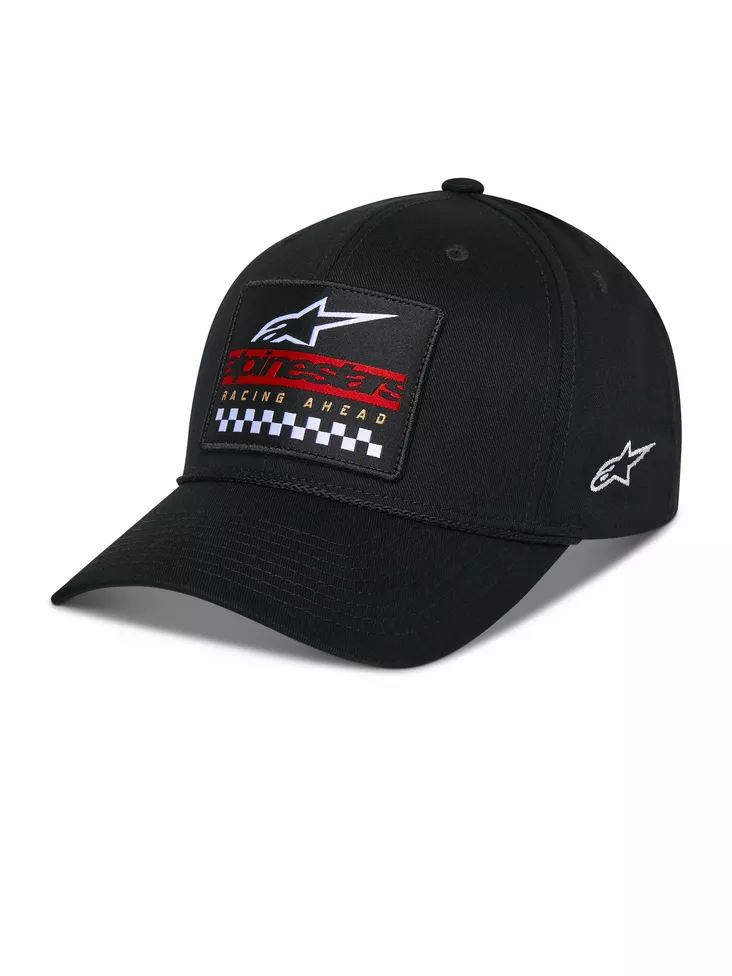 Alpinestars Lippis Matrix Snapback Musta One Size - Pipot & lippikset - D546637 - 1