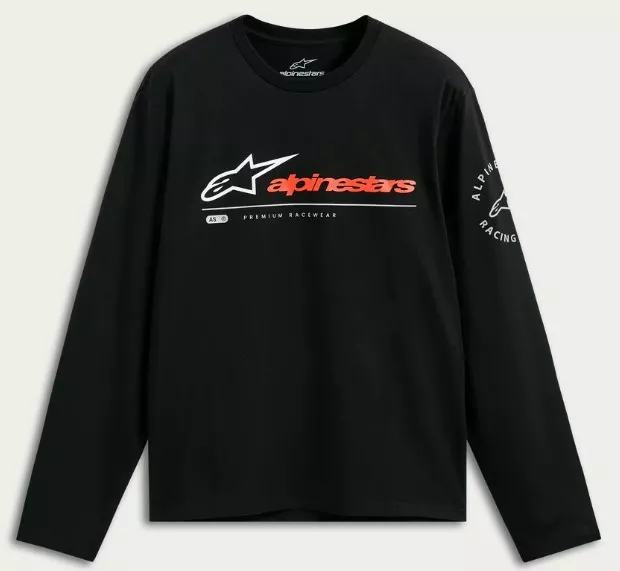 Alpinestars LS T-Paita Mandatory CSF Musta - Vapaa-ajan paidat - D538017 - 1