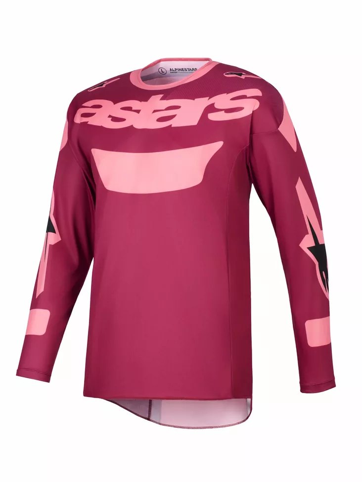 Alpinestars Paita Racer Riway Punainen/Koralli - Motocross paidat MX - D512787 - 1