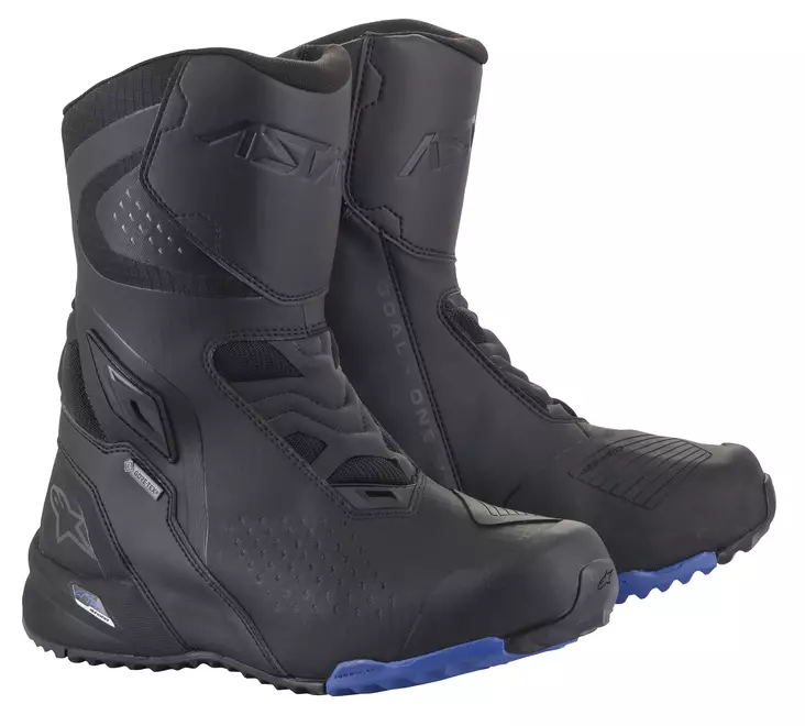 Alpinestars Saapas RT-8 Gore-Tex Musta/Sininen - Moottoripyöräsaappaat - D397427 - 1