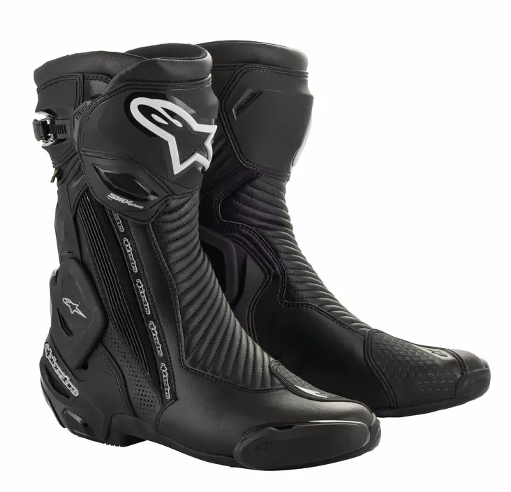 Alpinestars Saapas SMX Plus v2 Gore-Tex Musta - Moottoripyöräsaappaat - D279007 - 1