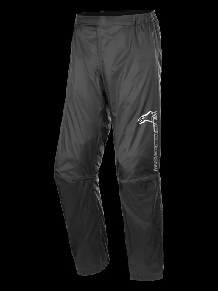 Alpinestars Sadehousut Hurricane Rain v2 Musta - Moottoripyöräilijän sadevaatteet - D496847 - 1