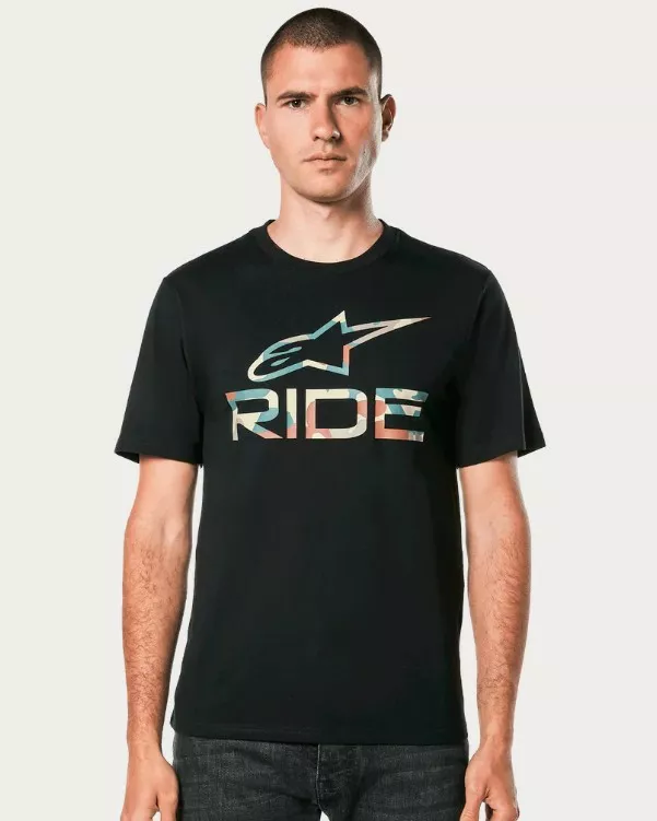 Alpinestars T-shirt Ride 4.0 Camo CSF Black, XL - Vapaa-ajan paidat - D523297 - 1