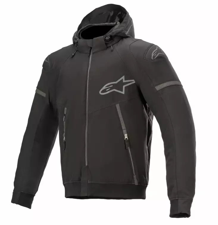 Alpinestars Tekstiilitakki Sektor v2 Tech Huppari musta - Kevyet moottoripyörätakit - D323417 - 1