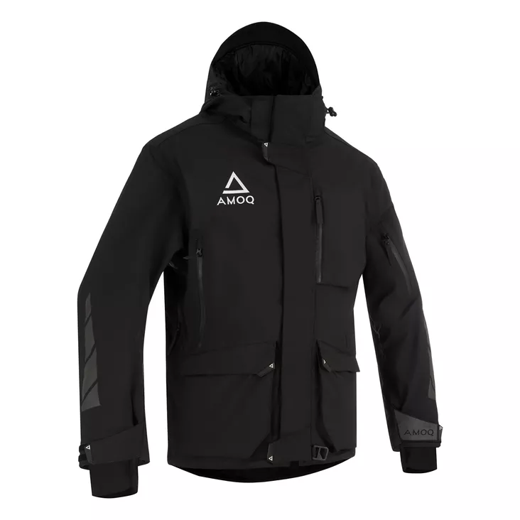 AMOQ Ranger Takki Musta - Kelkkailutakit - D520157 - 1