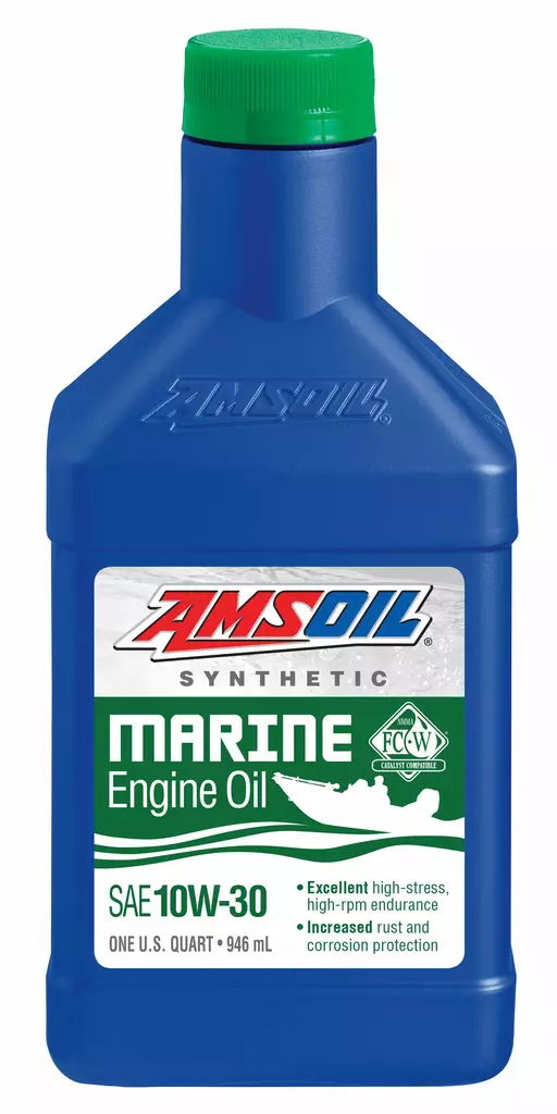 Amsoil 10W-30 Formula 4-Stroke® Marine Synthetic Oil 946ml - Marineöljyt & lisäaineet - D380337 - 1