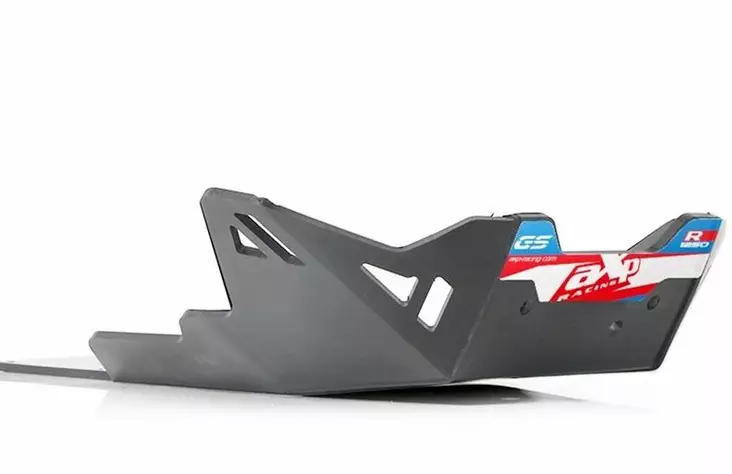 AXP Adventure Skid Plate HDPE 8mm Black/Blue/White/Red BMW R1250GS 19-22 - Moottoripyörän pohjapanssarit - D437017 - 1