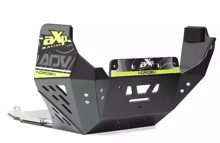 AXP Adventure HARD Skid Plate HDPE 8mm Black Husqvarna NORDEN 901 22- - Moottoripyörän pohjapanssarit - D443587 - 1