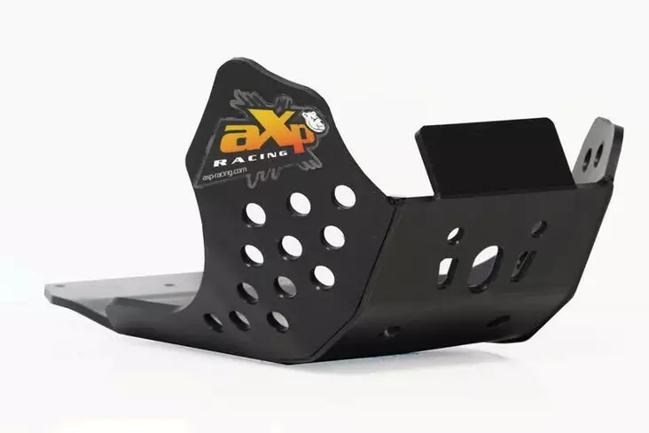 AXP Skid Plate PHD 6mm Black KTM/GasGas/Husqvarna 250/350 23- - Moottoripyörän pohjapanssarit - D474127 - 1