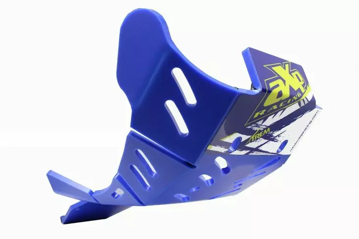 AXP Xtrem HDPE Skid Plate Blue Sherco 250/300 SEF RACING/FACTORY 19-24 - Moottoripyörän pohjapanssarit - D343077 - 1