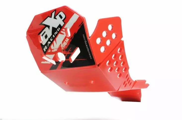 AXP Xtrem HDPE Skid Plate Red Honda CRF450L/CRF450XR 19- - Moottoripyörän pohjapanssarit - D343067 - 1