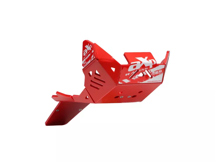 AXP Xtrem HDPE Skid Plate Red Honda CRF450R/CRF450RX 25- - Moottoripyörän pohjapanssarit - D545747 - 1