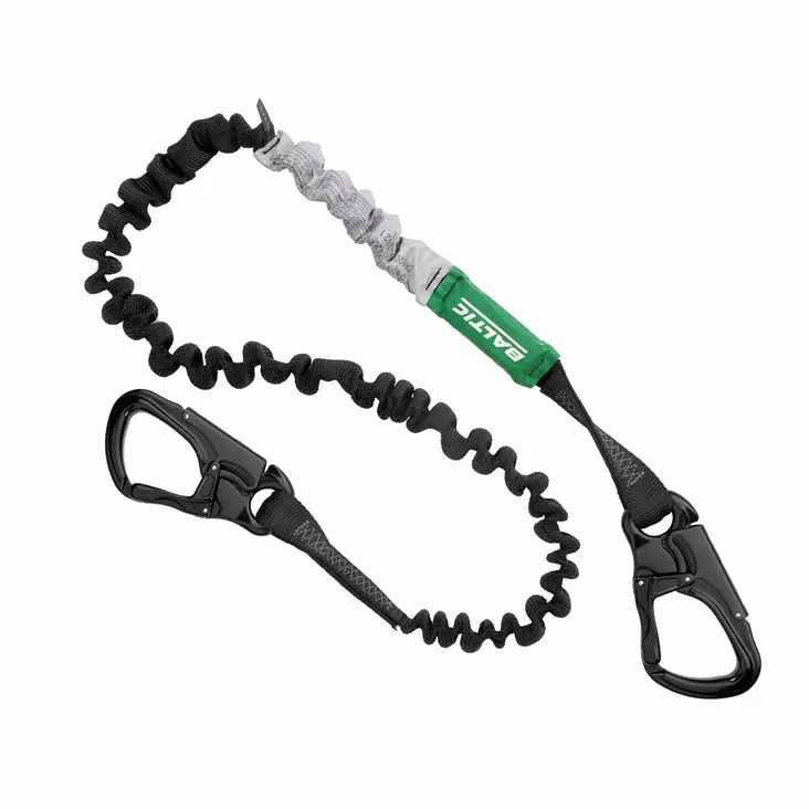 Baltic Supreme joustava turvaköysi kahdella koukulla 2m - Veneilijän turvavaljaat & turvaköydet - D383177 - 1