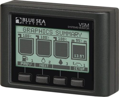 Blue Sea Blue Sea Vessel system monitor VSM 422 - Veneen mittarit & anturit - D248787 - 1