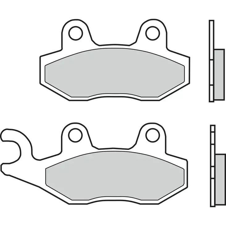 Brembo Jarrupalat Carbon-Ceramic - Moottoripyörän jarrupalat - D194557 - 1