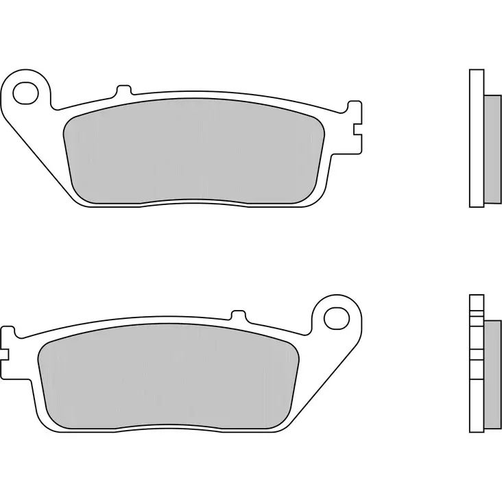 Brembo Jarrupalat Maxi-Scooter - Moottoripyörän jarrupalat - D221227 - 1