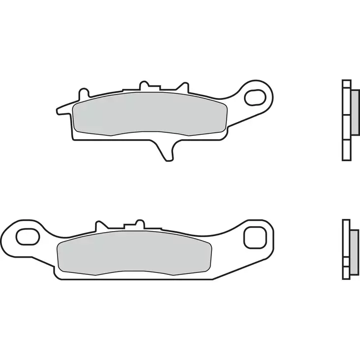 Brembo Jarrupalat Sintered Off-Road - Moottoripyörän jarrupalat - D151207 - 1