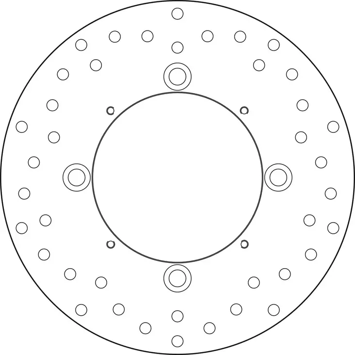 Brembo Serie Oro jarrulevy - Moottoripyörän jarrulevyt - D190937 - 1